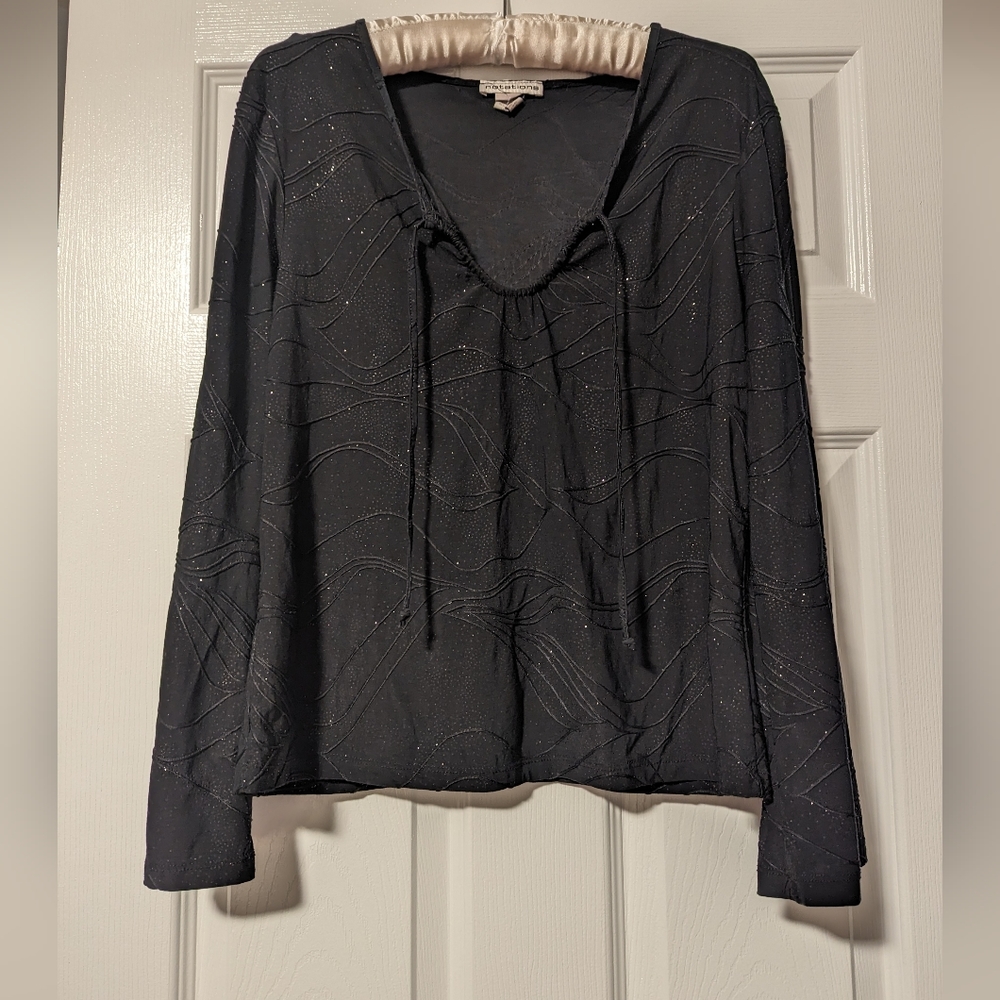 🩵 3 for $15 Notations top size L